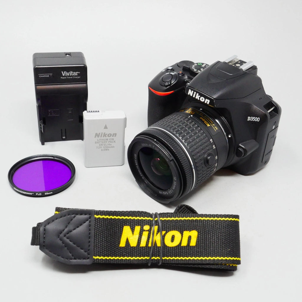 Nikon D3500 de 24,2 MP con kit de lente VR de 18-55 mm