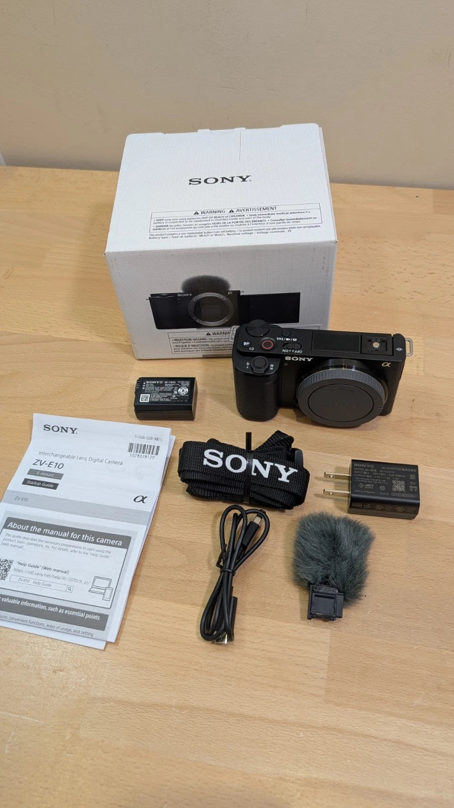 Sony Alpha ZV-E10 solo cuerpo