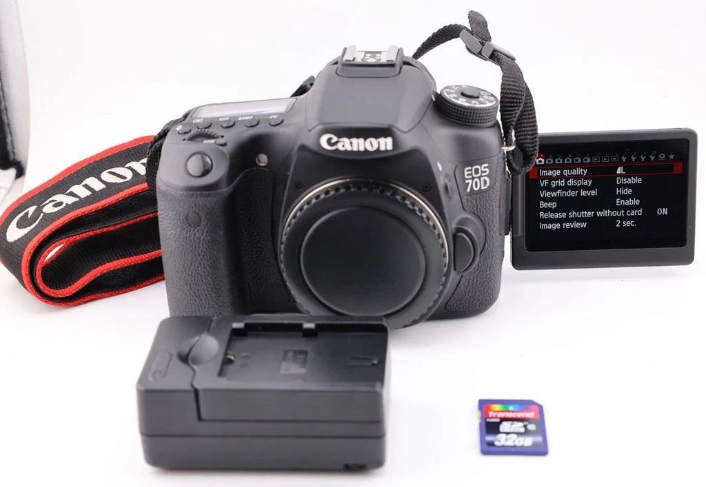 Canon EOS 70D solo cuerpo
