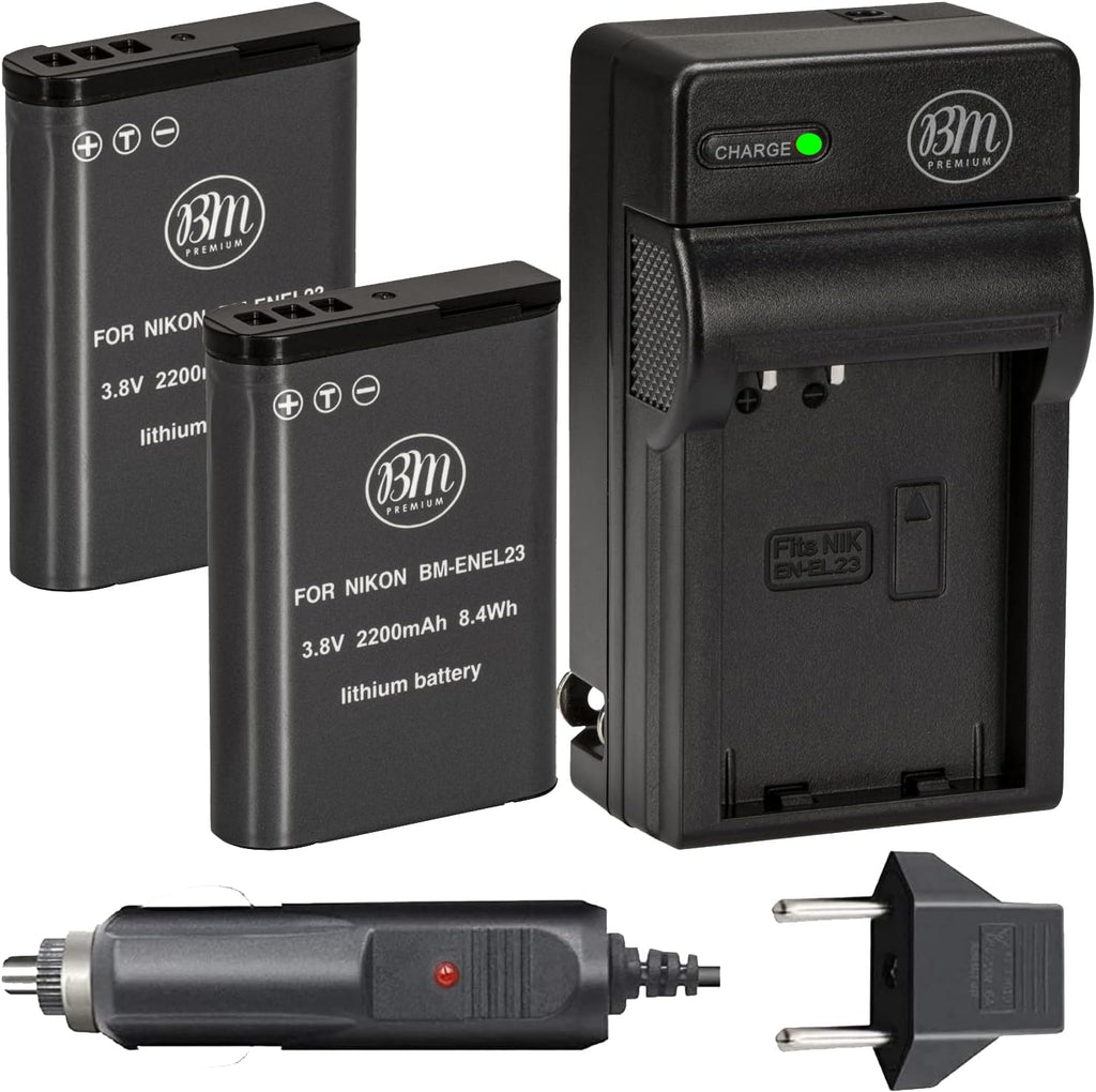 Baterías EN-EL23 y Cargador. Nikon