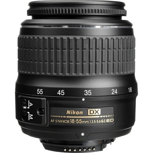 Nikon DX AF-S Nikkor 18-55mm f/3.5-5.6 G II ED F-Mount Lente