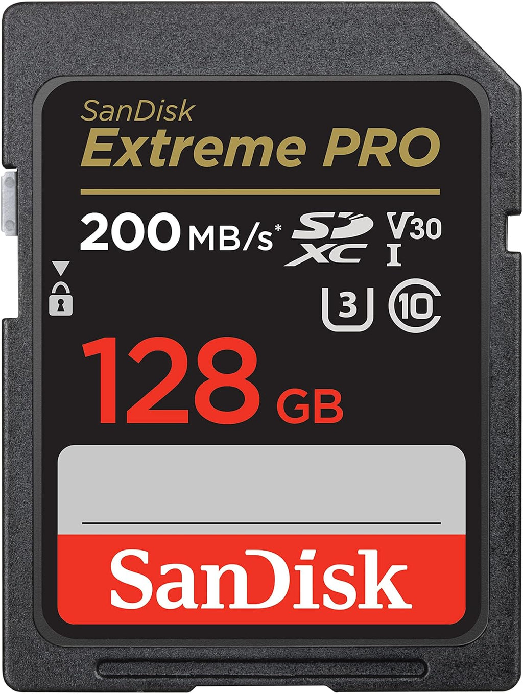 SanDisk Tarjeta de memoria Extreme PRO SDXC UHS-I de 128 GB - C10, U3, V30, 4K UHD, tarjeta SD - SDSDXXD-128G-GN4IN