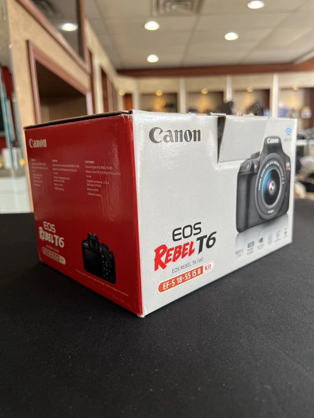 Canon EOS Rebel T6 Edicion especial ROJA