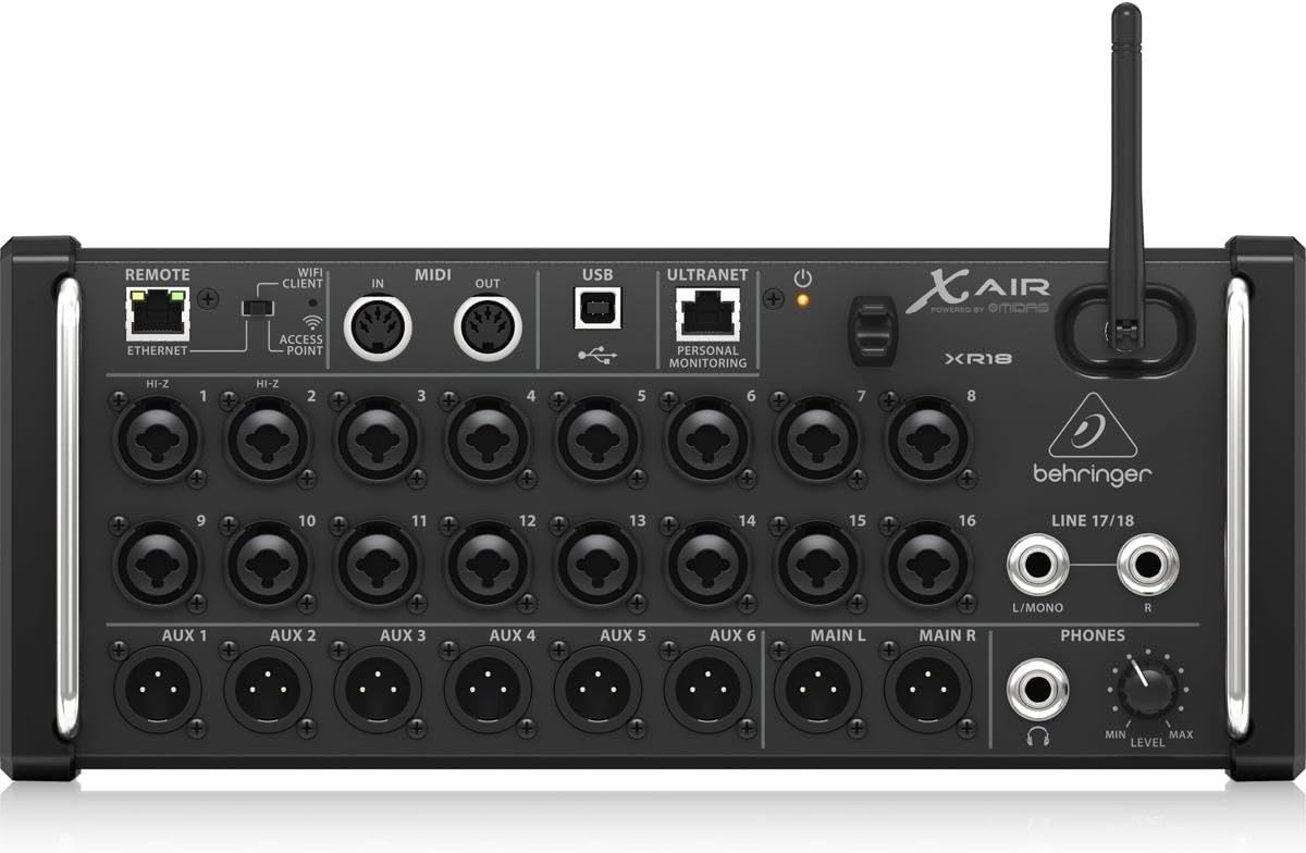 xr18 Behringer mixer digital