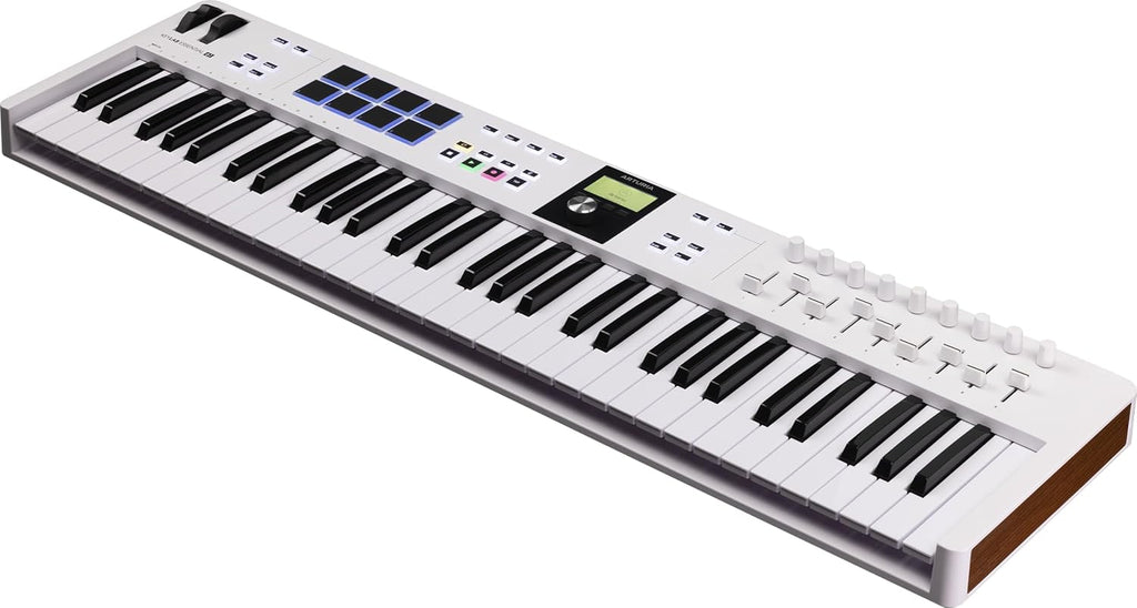 Arturia KeyLab Essential mk3 - Controlador de teclado MIDI USB de 61 teclas con software Analog Lab V incluido