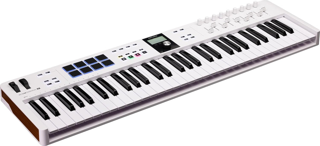 Arturia KeyLab Essential mk3 - Controlador de teclado MIDI USB de 61 teclas con software Analog Lab V incluido