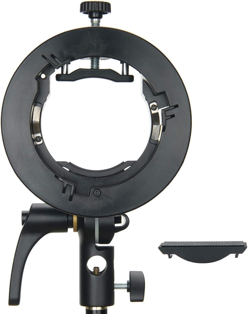 Godox Soporte Speedlite S2 para montaje Bowens, soporte tipo S, versión actualizada para Godox AD200Pro AD200 V1 V860II V860III V850II TT685II TT600 TT520II TT350 Speedlite Flash,