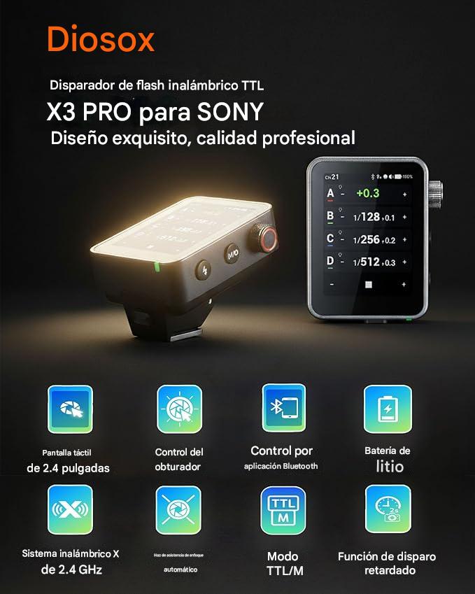 GODOX X3 PRO S DISPARADOR