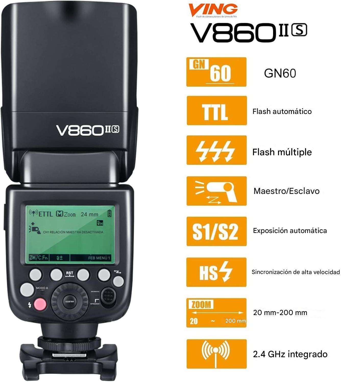 Godox Flash TTL V860II-S