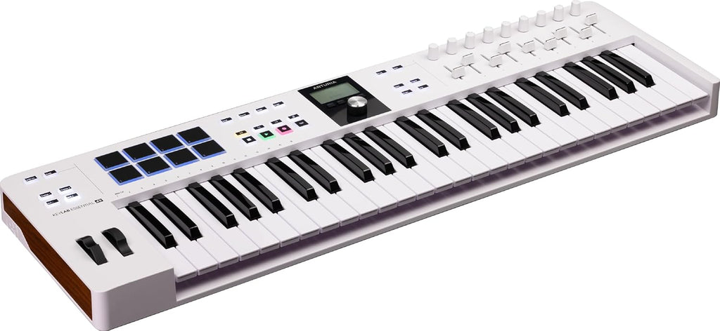 Arturia KeyLab Essential mk3 - Controlador de teclado MIDI USB de 49 teclas con software Analog Lab V incluido
