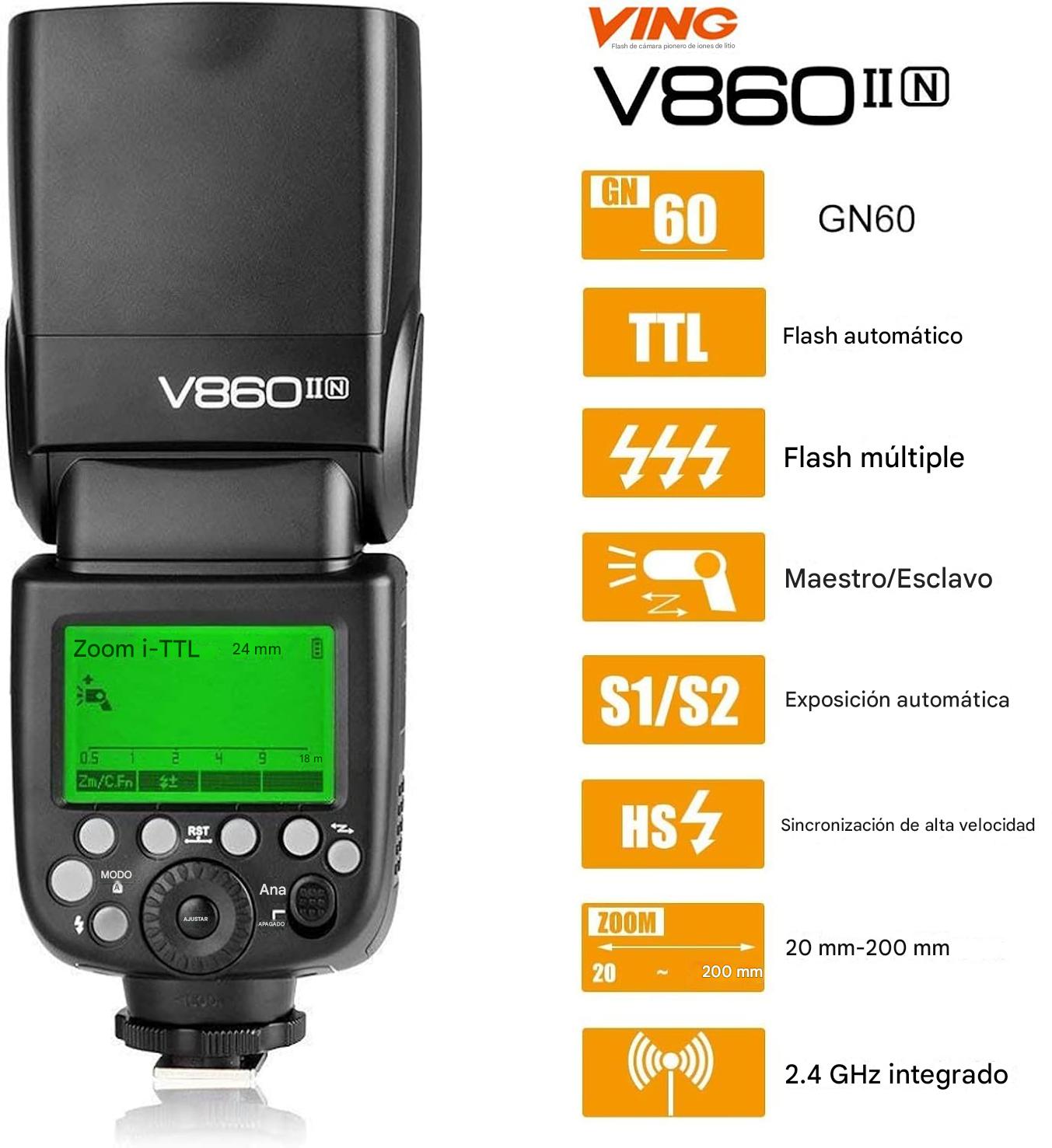Godox V860II-N