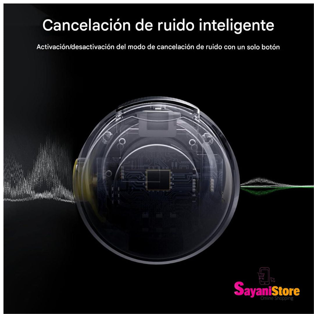 RIBIU Micrófono de solapa inalámbrico para iPhone/Android/PC.