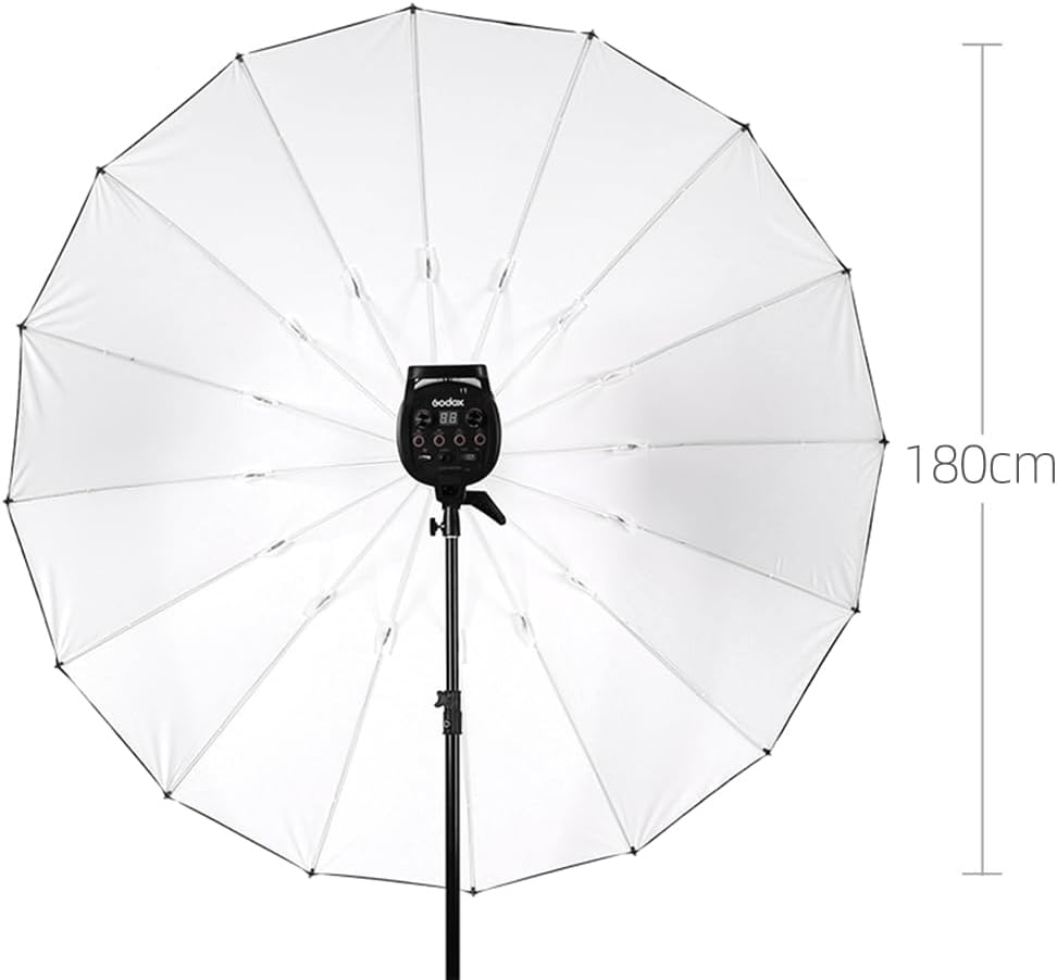 Godox 70 "/180 cm - Paraguas reflectante para estudio de fotografía