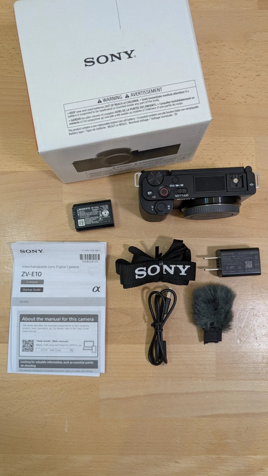 Sony Alpha ZV-E10 solo cuerpo