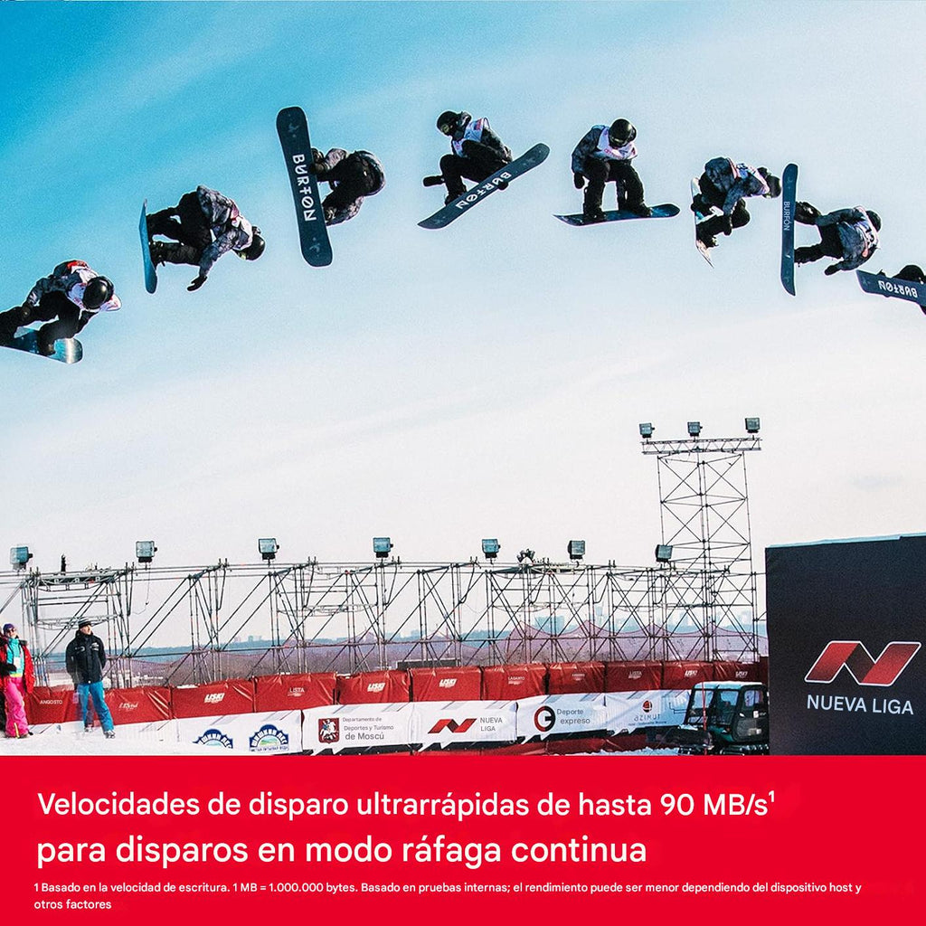 SanDisk Tarjeta de memoria Extreme PRO SDXC UHS-I de 128 GB - C10, U3, V30, 4K UHD, tarjeta SD - SDSDXXD-128G-GN4IN