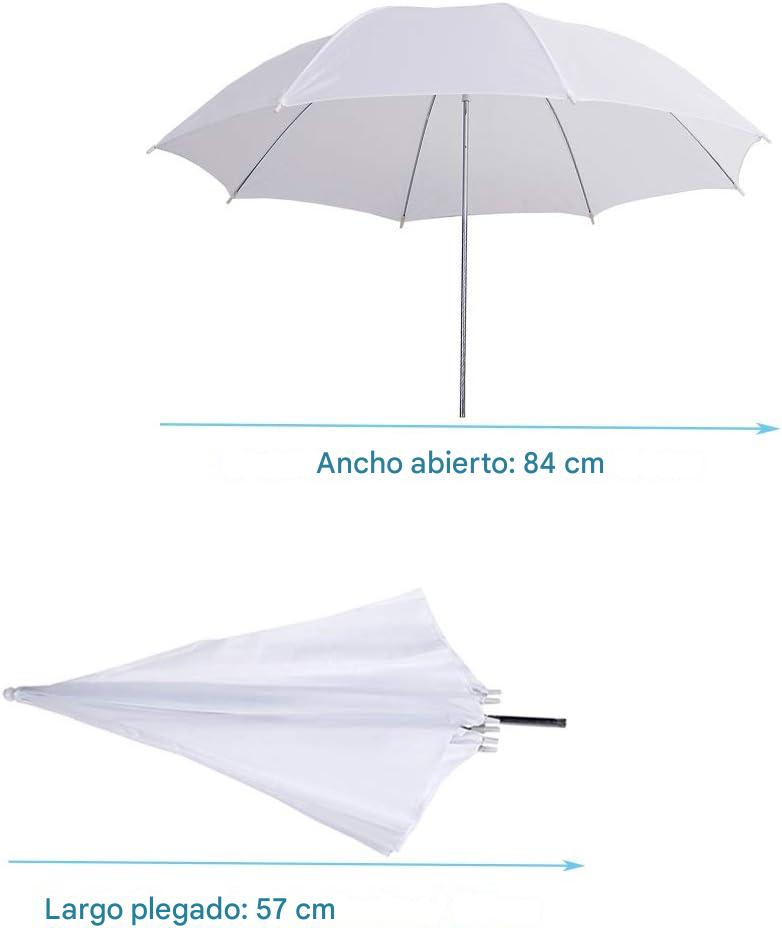 Paraguas para fotografía (Individuales)