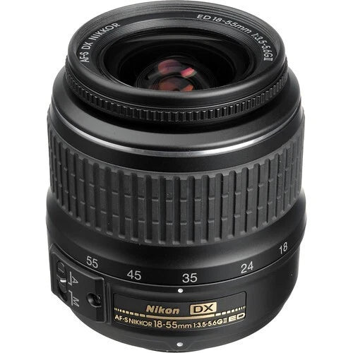 Nikon DX AF-S Nikkor 18-55mm f/3.5-5.6 G II ED F-Mount Lente