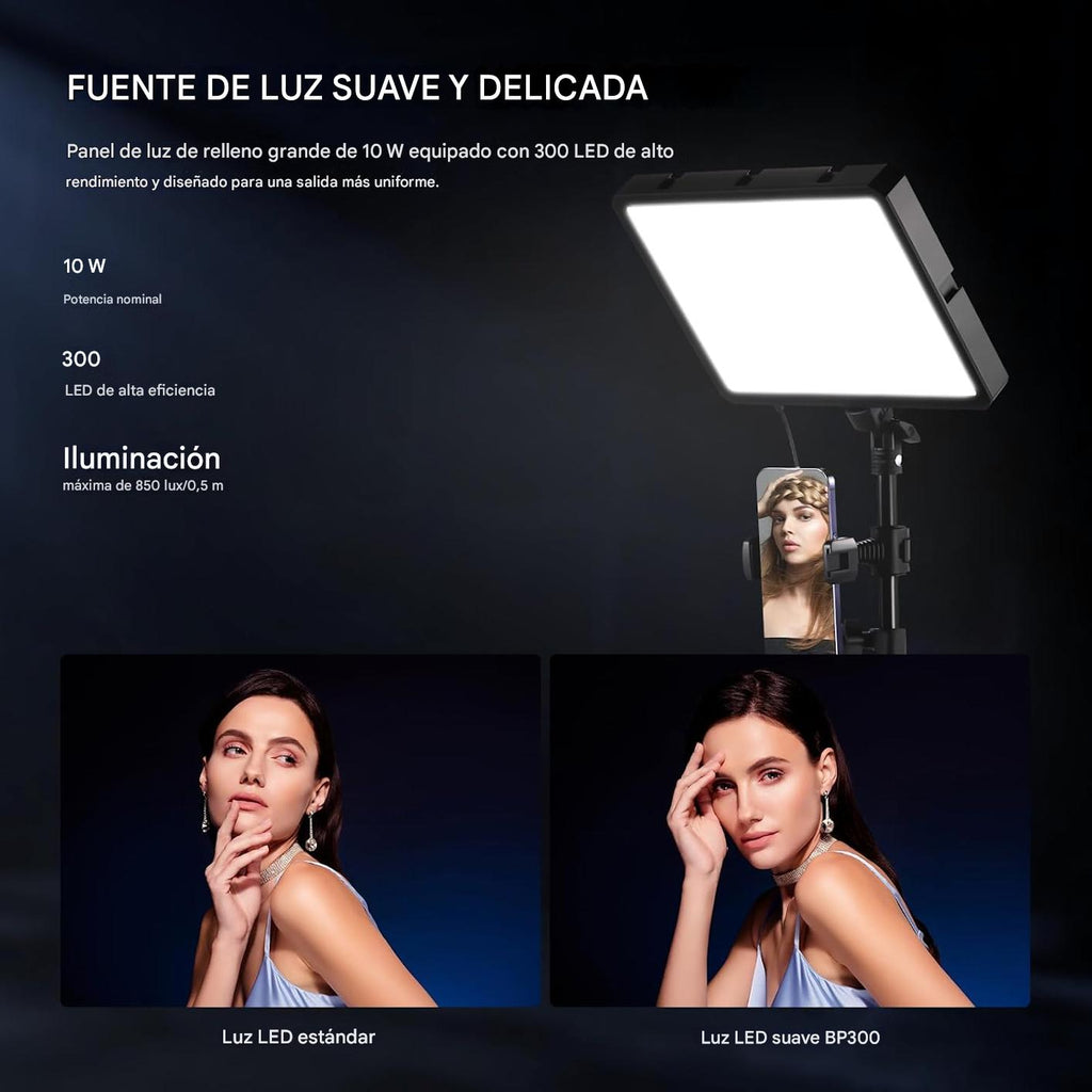 NEEWER BASICS Juego de 2 paneles de luz LED