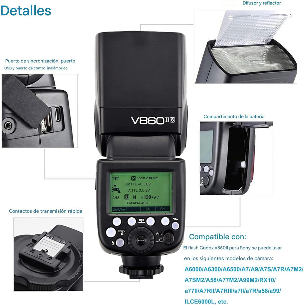 Godox Flash TTL V860II-S