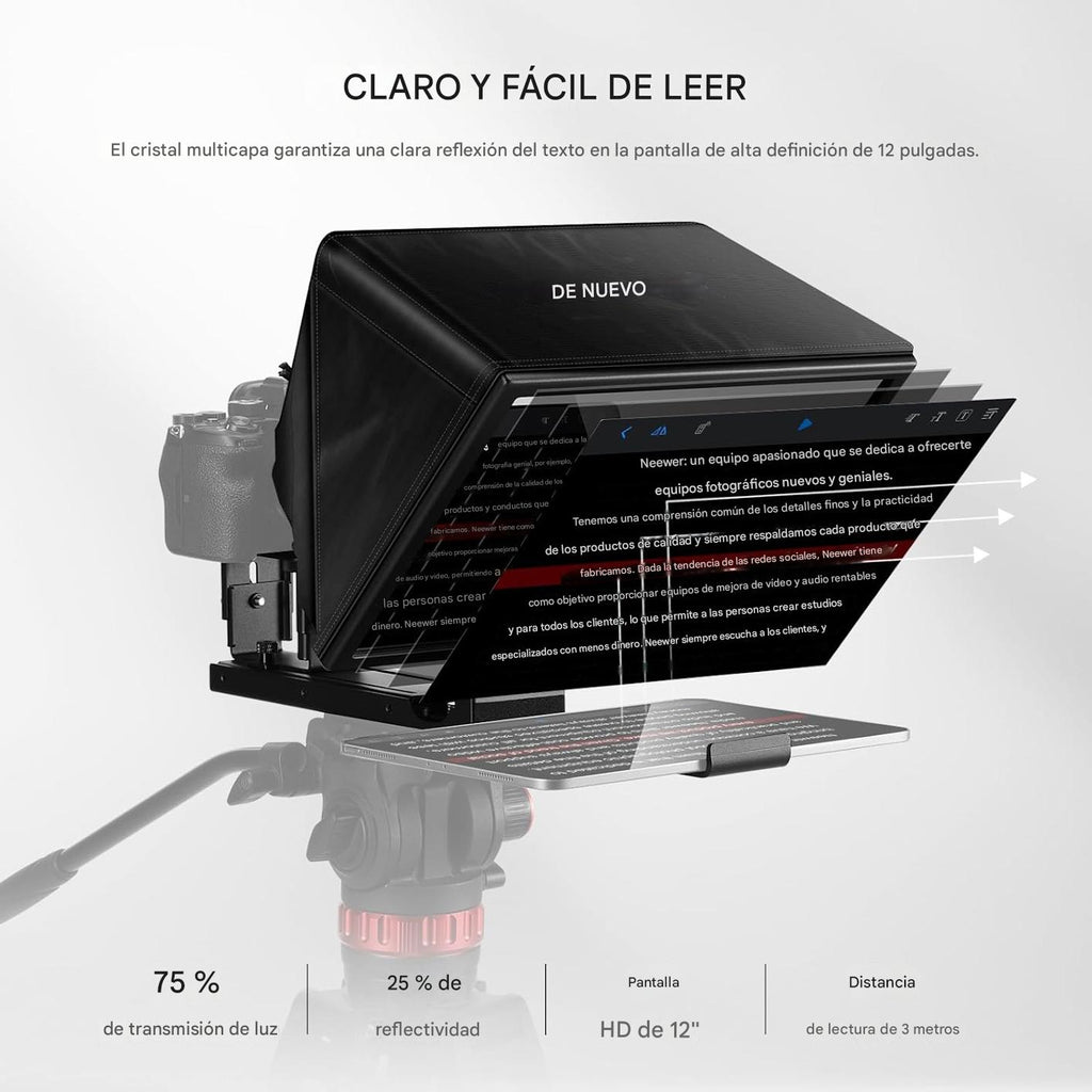 NEEWER Basics X12B Teleprompter