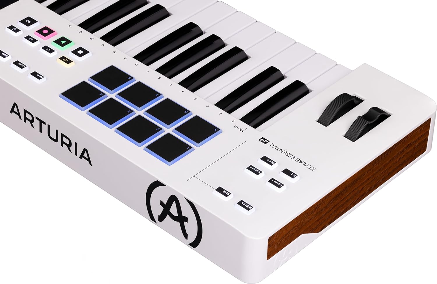 Arturia KeyLab Essential mk3 - Controlador de teclado MIDI USB de 49 teclas con software Analog Lab V incluido