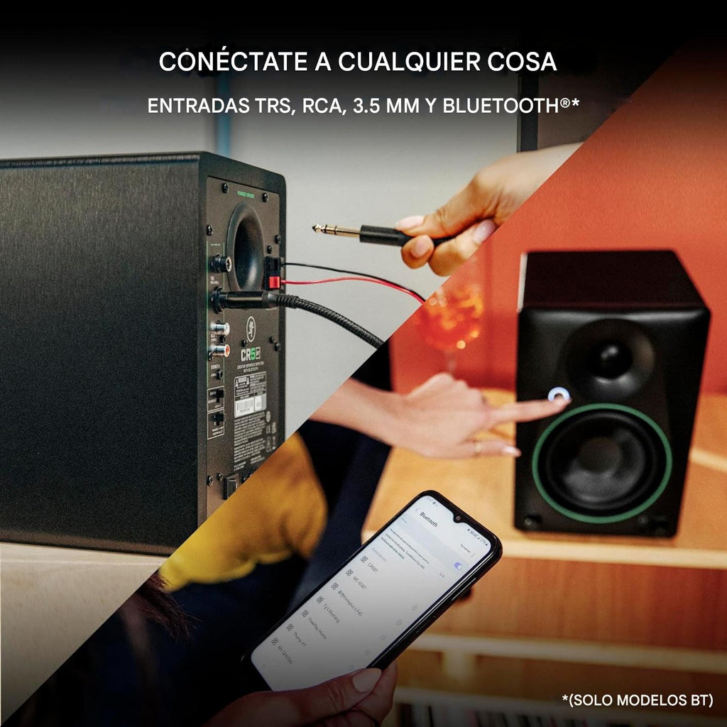 Mackie CR3.5 - Monitores de estudio de referencia creativa de 3.5