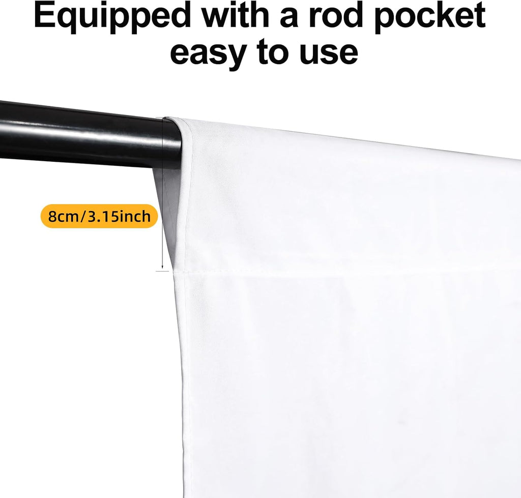 FONDO BLANCO 6,5 X 10FT