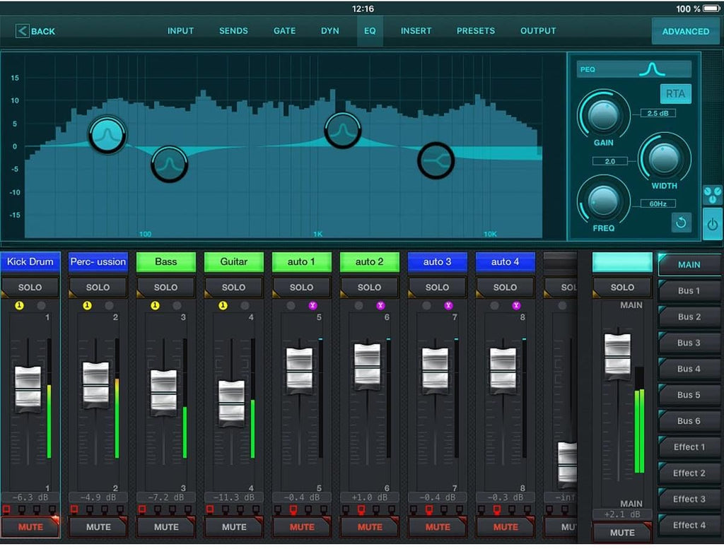 xr18 Behringer mixer digital