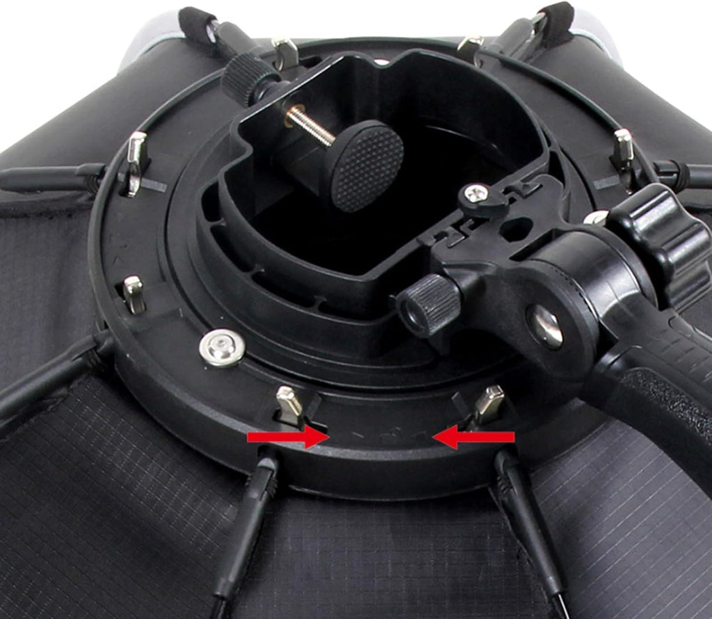 Triopo Softbox 55 cm/21.6 pulgadas, paraguas octogonal para fotografía, para Godox V860II V860III V850II V850III TT600 TT685 TT685II YN560 III IV JY-680A, etc.