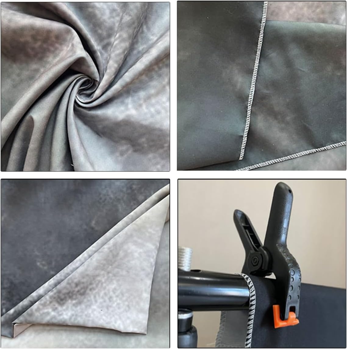 Telón de fondo abstracto de tela de 5 x 7  Retrato vintage.