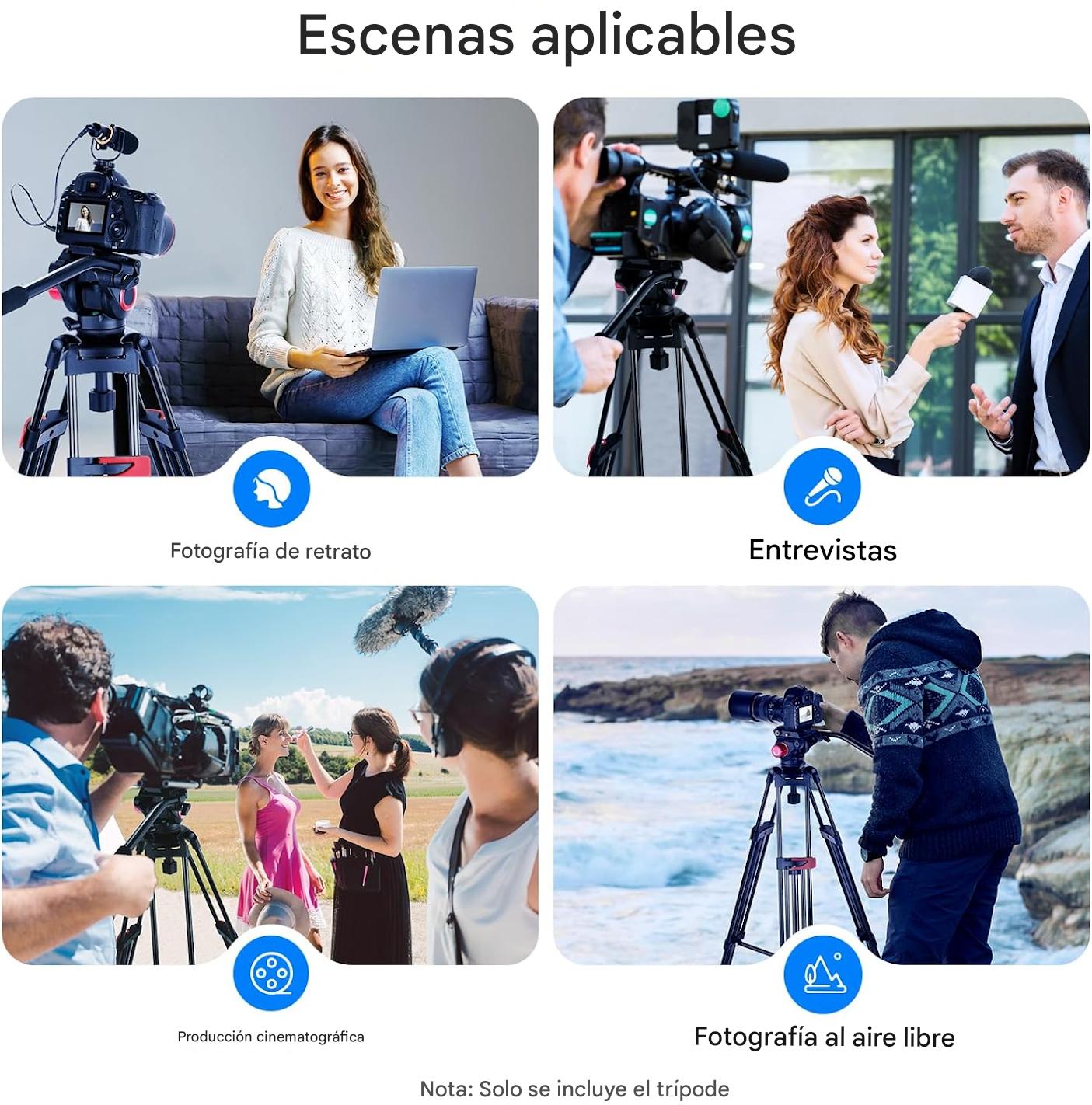 Tripode de camara profesional Neewer 79 pulgadas