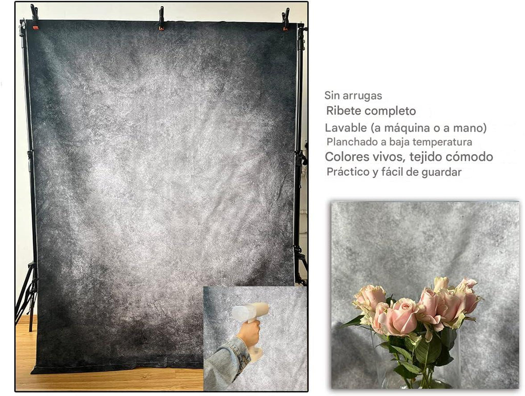 Fondo abstracto de 5 x 7 pies