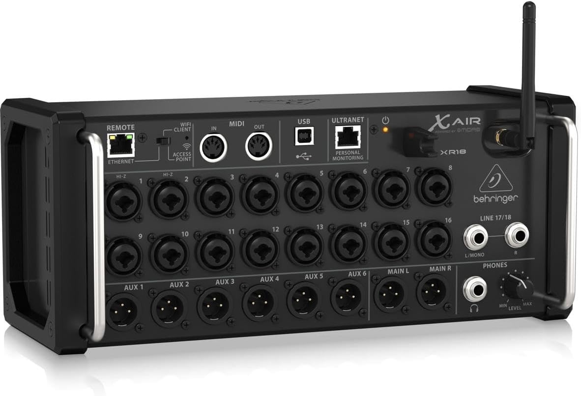 xr18 Behringer mixer digital