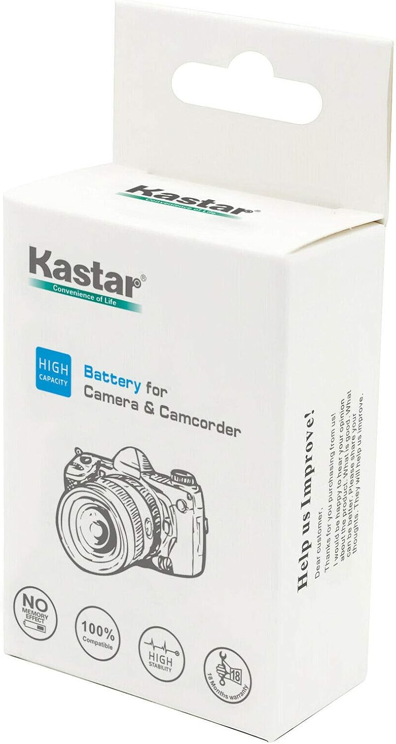 Batería Kastar BP-808 / BP808 y Cargador. Canon