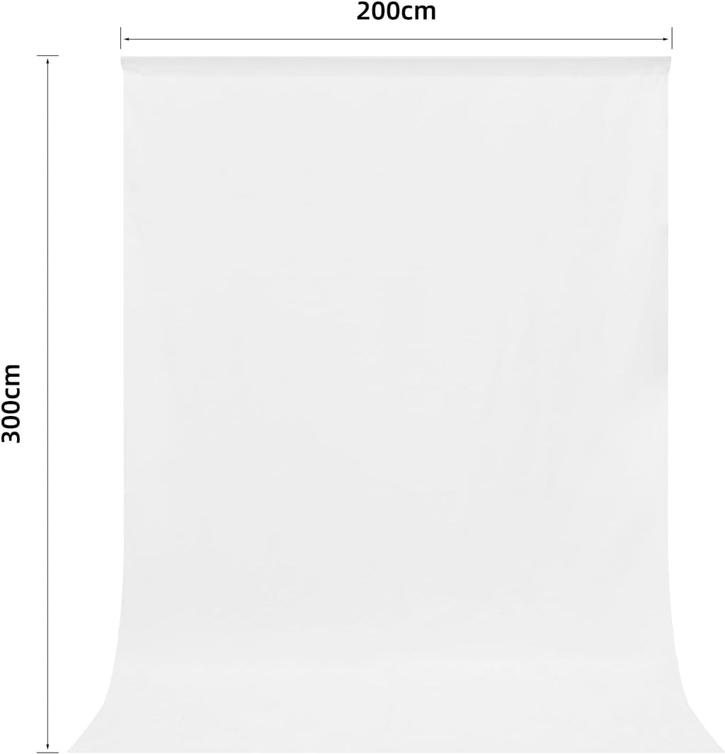 FONDO BLANCO 6,5 X 10FT