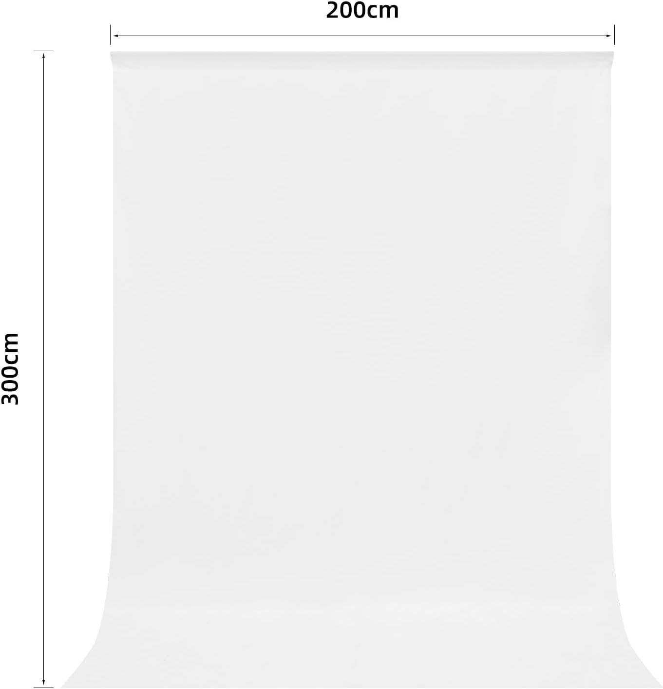 FONDO BLANCO 6,5 X 10FT