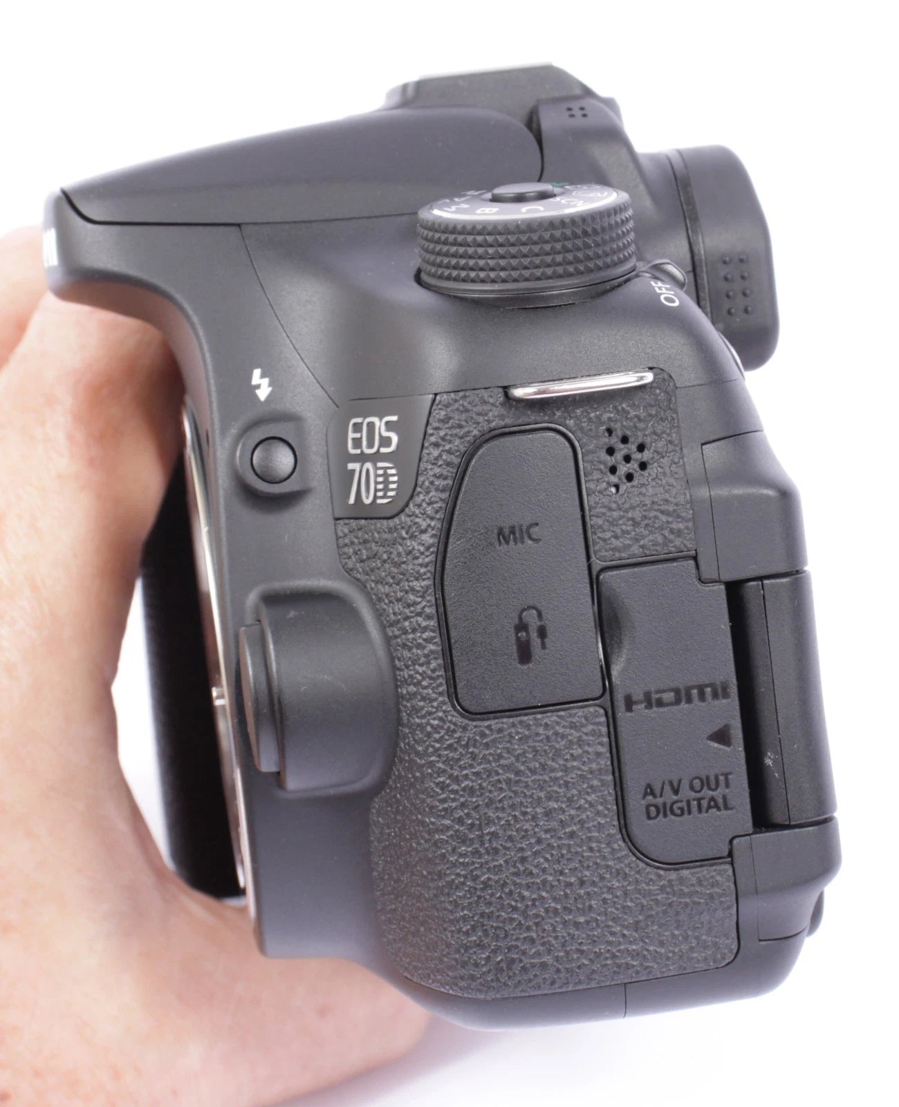 Canon EOS 70D de 20,2 MP con lente EF-S 18-55 mm IS STM