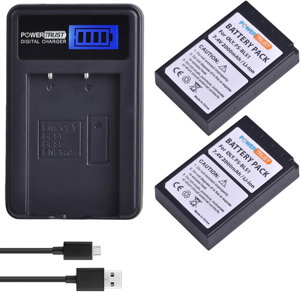 Baterías PS-BLS1 con Cargador. Olympus