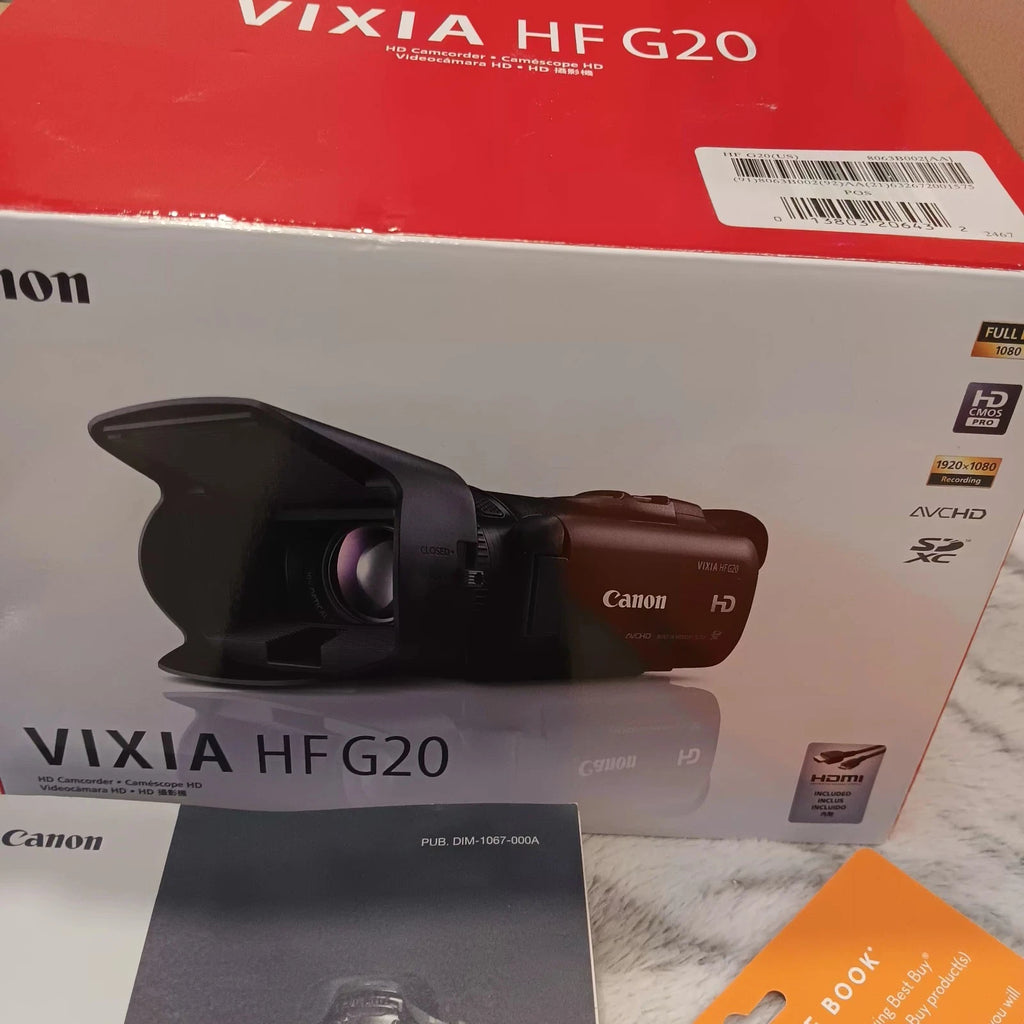 Canon Vixia HF G20 Videocamara