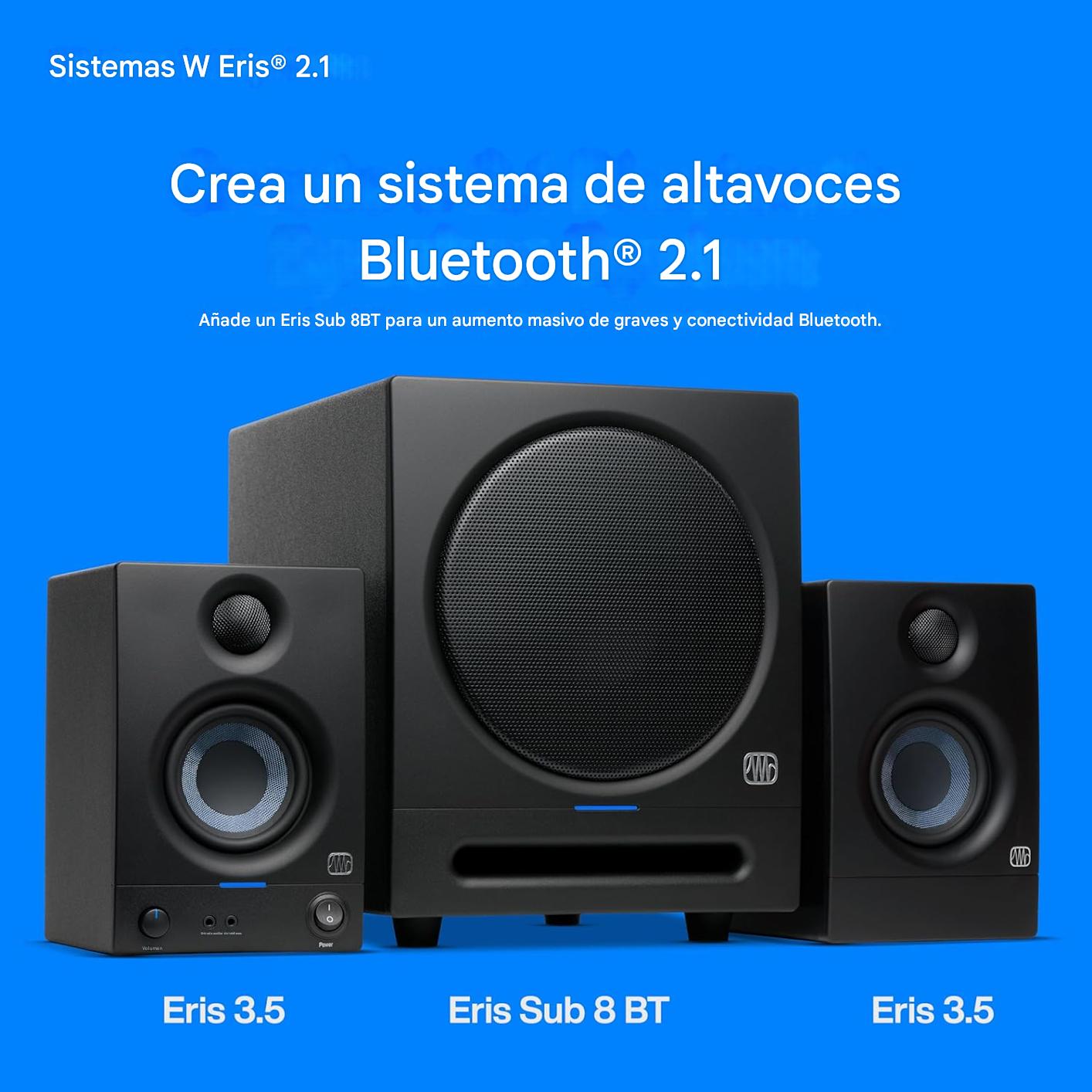 PreSonus Eris 3.5 Monitores de estudio