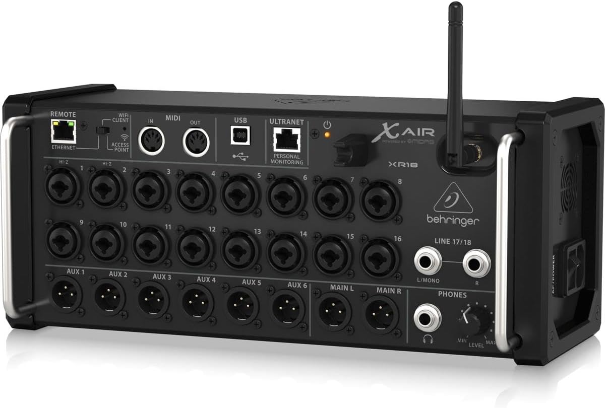 xr18 Behringer mixer digital