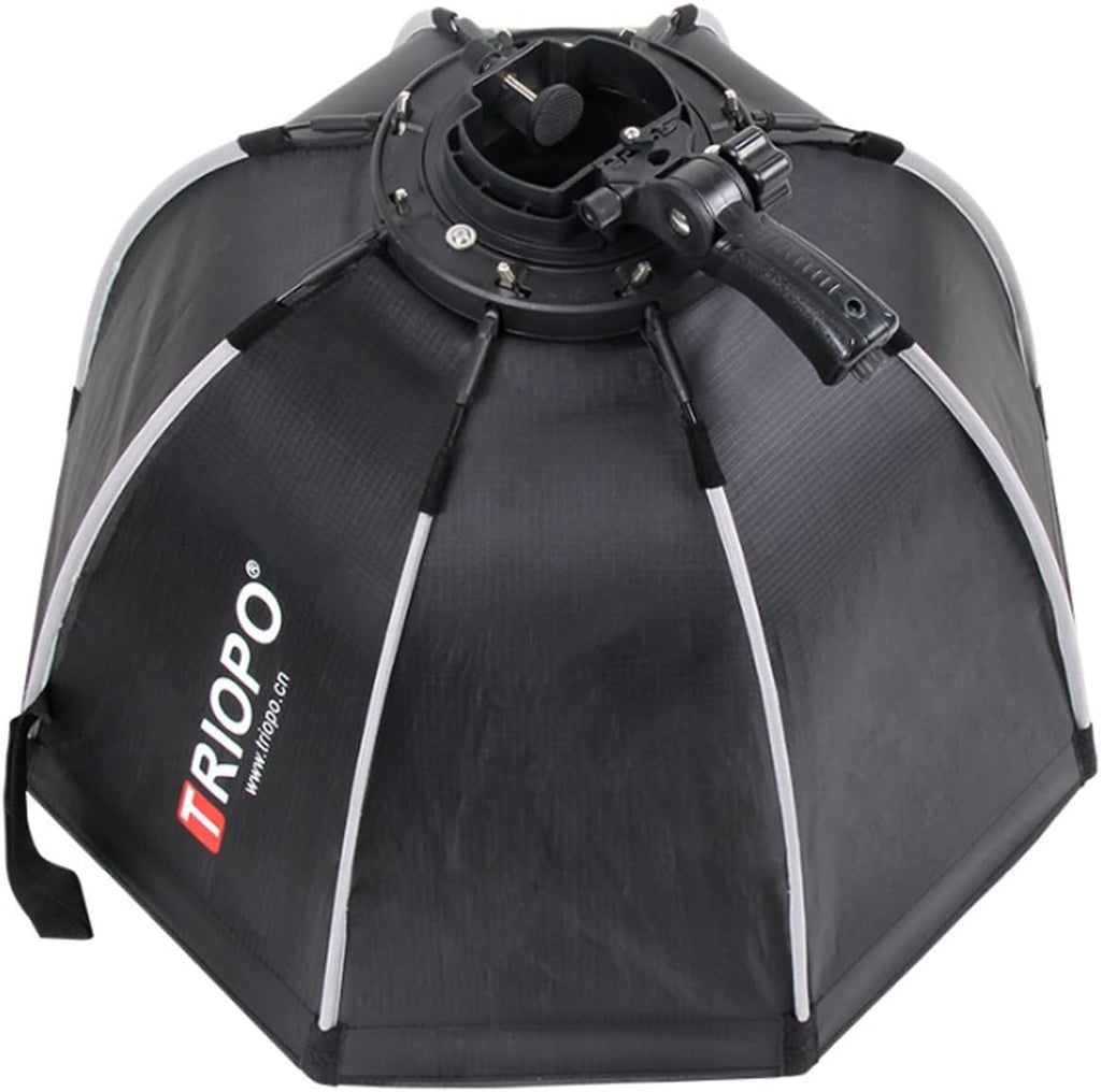 Triopo Softbox 55 cm/21.6 pulgadas, paraguas octogonal para fotografía, para Godox V860II V860III V850II V850III TT600 TT685 TT685II YN560 III IV JY-680A, etc.