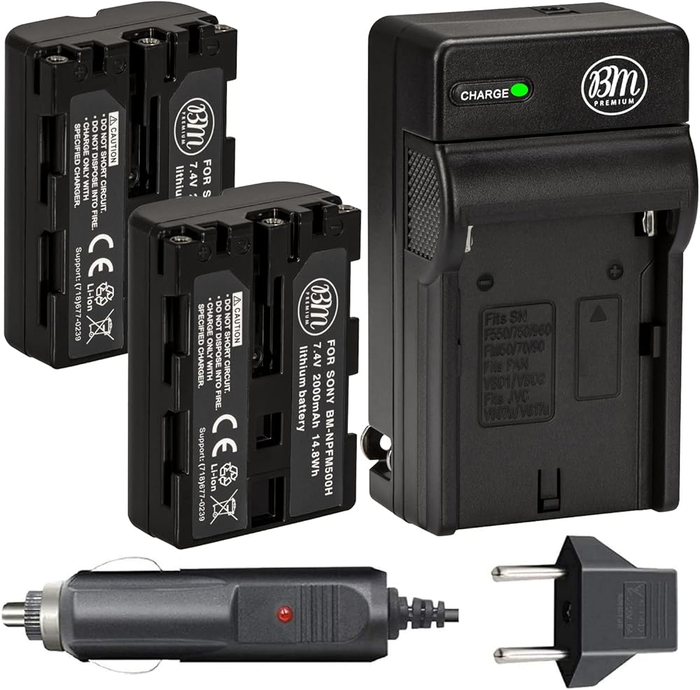 Bateria NP-FM500H y Cargador BM Premium. Sony