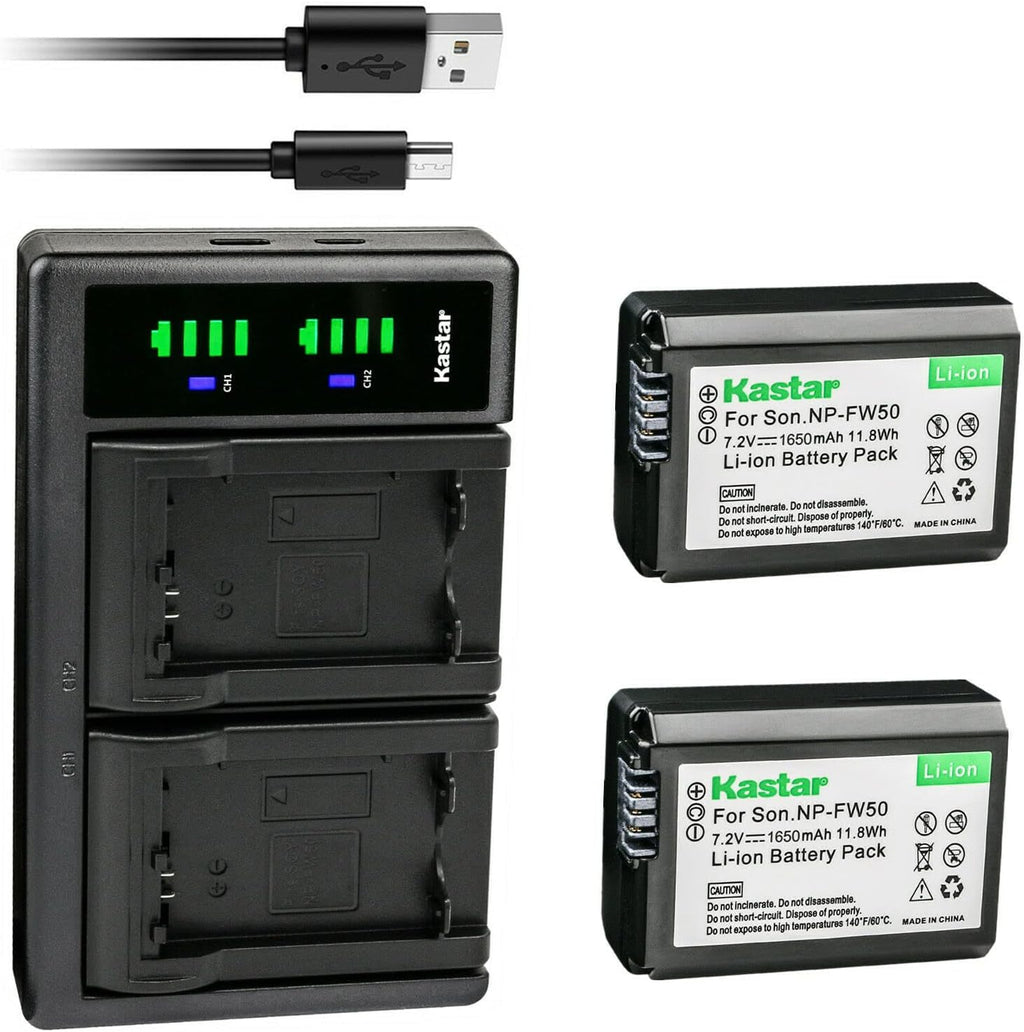 Batería NP-FW50 con cargador. Sony