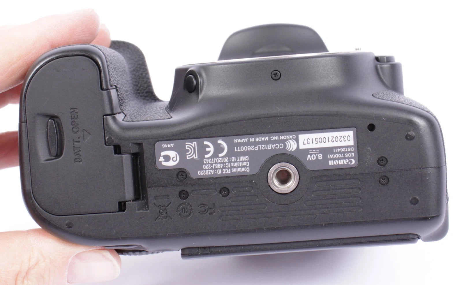 Canon EOS 70D de 20,2 MP con lente EF-S 18-55 mm IS STM