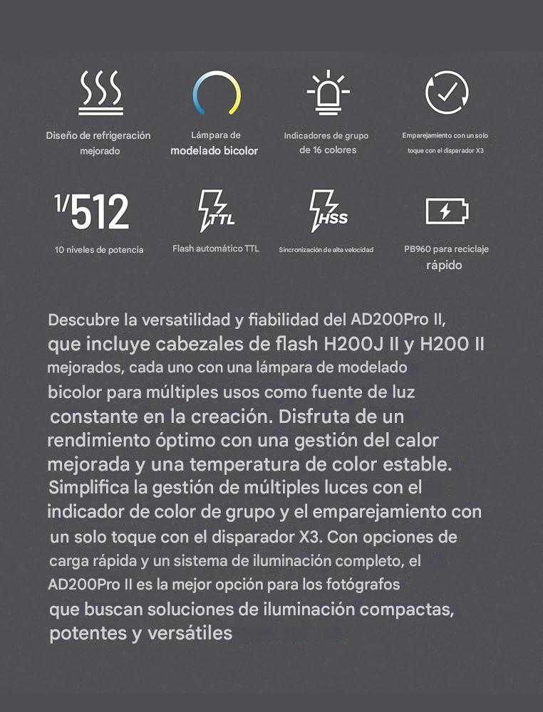 Godox AD200 Pro II GODOX AD200Pro II AD200ProII