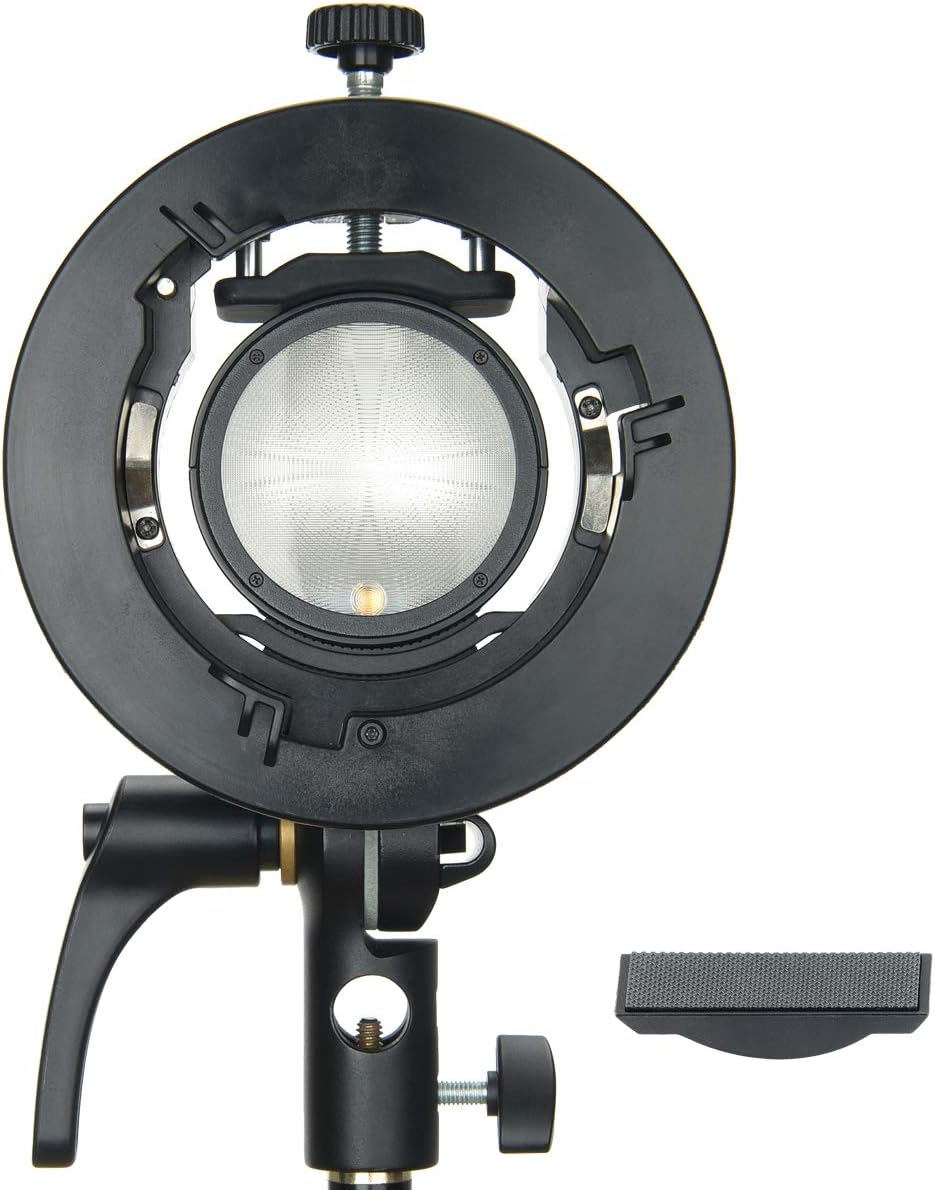 Godox Soporte Speedlite S2 para montaje Bowens, soporte tipo S, versión actualizada para Godox AD200Pro AD200 V1 V860II V860III V850II TT685II TT600 TT520II TT350 Speedlite Flash,