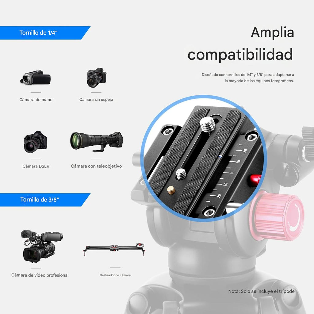 Tripode de camara profesional Neewer 79 pulgadas