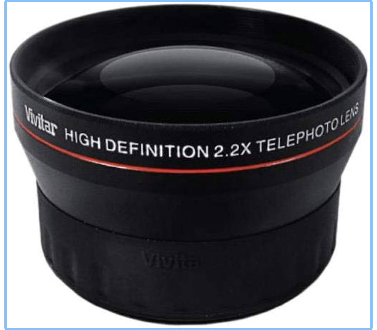Vivitar Lente teleobjetivo profesional 2.2X de 2.283 in