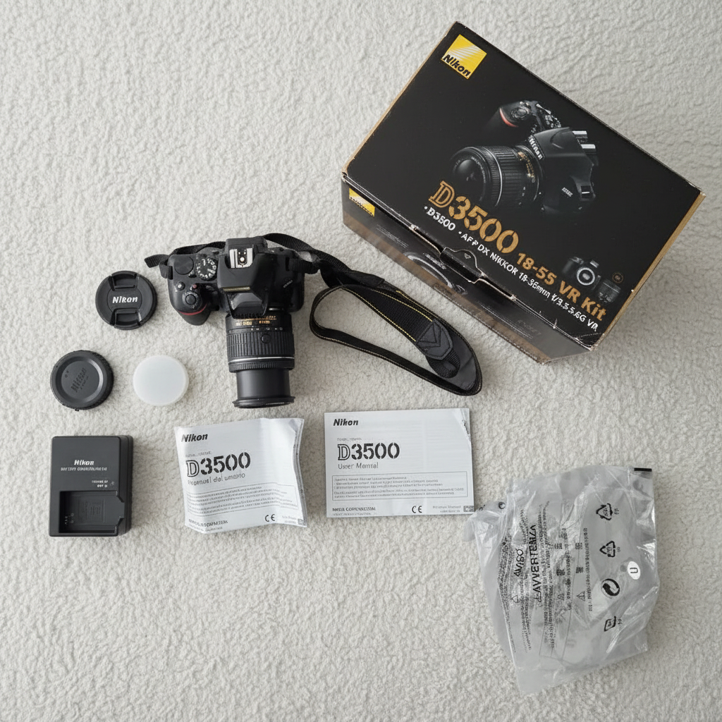 Nikon D3500 de 24,2 MP con kit de lente VR de 18-55 mm